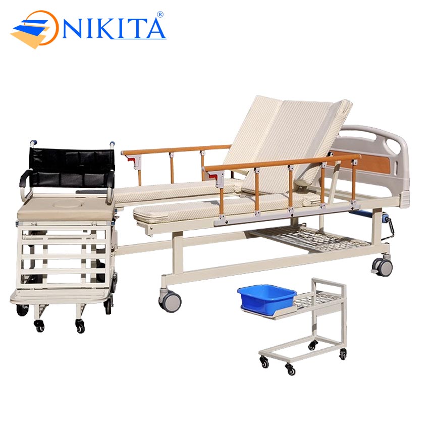 Giường bệnh nhân tách thành xe lăn NIKITA DCN09