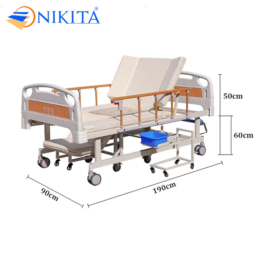 Giường bệnh tách thành xe lăn NIKITA DCN09